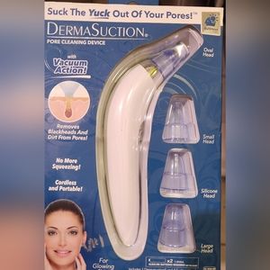 Dermosuction Pore cleaning device.